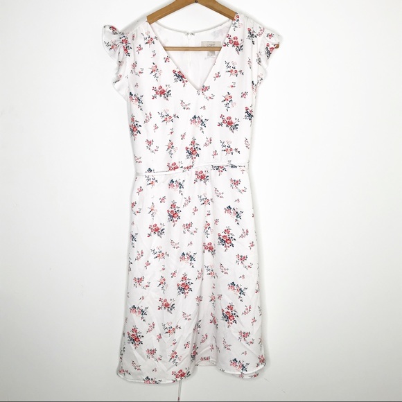 LOFT Dresses & Skirts - LOFT Mid Length Flower Dress